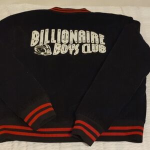 Billionaire Boys Club Black Corduroy With Striped Red Accents